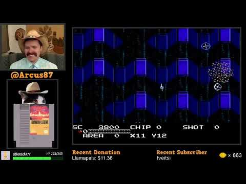 The Guardian Legend (NES) full playthrough by Arcus