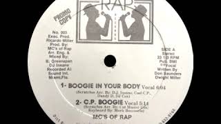 MC's Of Rap - C P Boogie (Vocal)