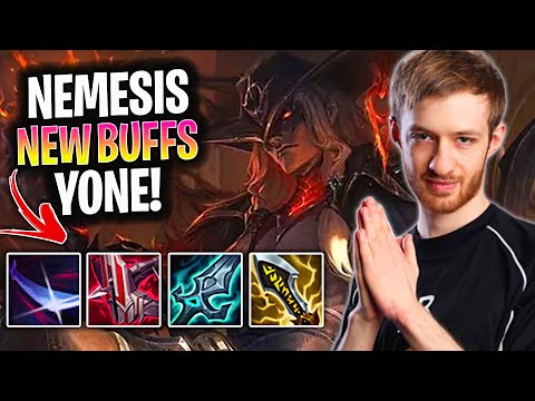 NEMESIS IS A GOD WITH YONE! 🔥NEW BUFFS🔥 | LR Nemesis Plays Yone Mid vs K'sante!