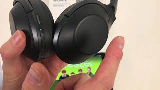 Review und Inbetriebnahme: Sony MDR-1000x Bluetooth Kopfhörer mit NC Geräuschunterdrückung