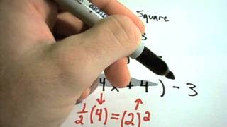 Completing the Square and Vertex Form of Quadratic Equations