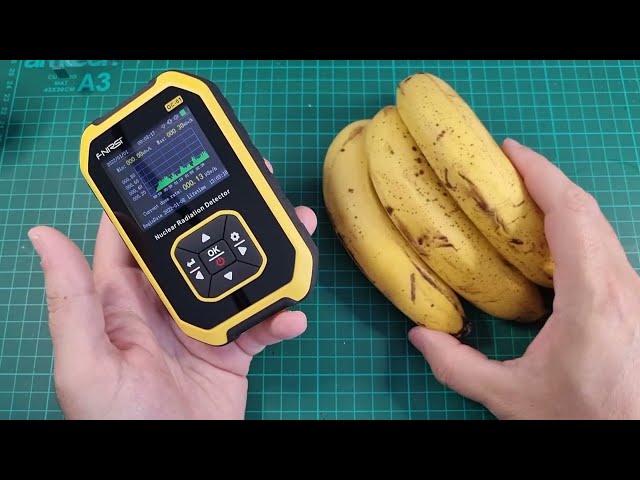 Vídeo relacionado con FNIRSI GC-01 Detector de Radiación Nuclear con Contador Geiger - Dosímetro de Radiación con Pantalla LCD, Medidor Portátil de Radiación Beta-Gamma Recargable, 5 Unidades de Dosis Conmutables