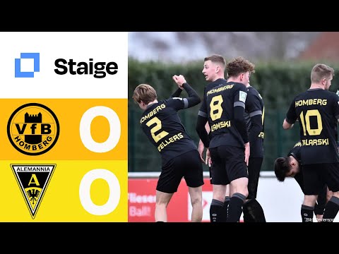 Highlights der Regionalliga West - 38. Spieltag: VFB Homberg - Alemannia Aachen