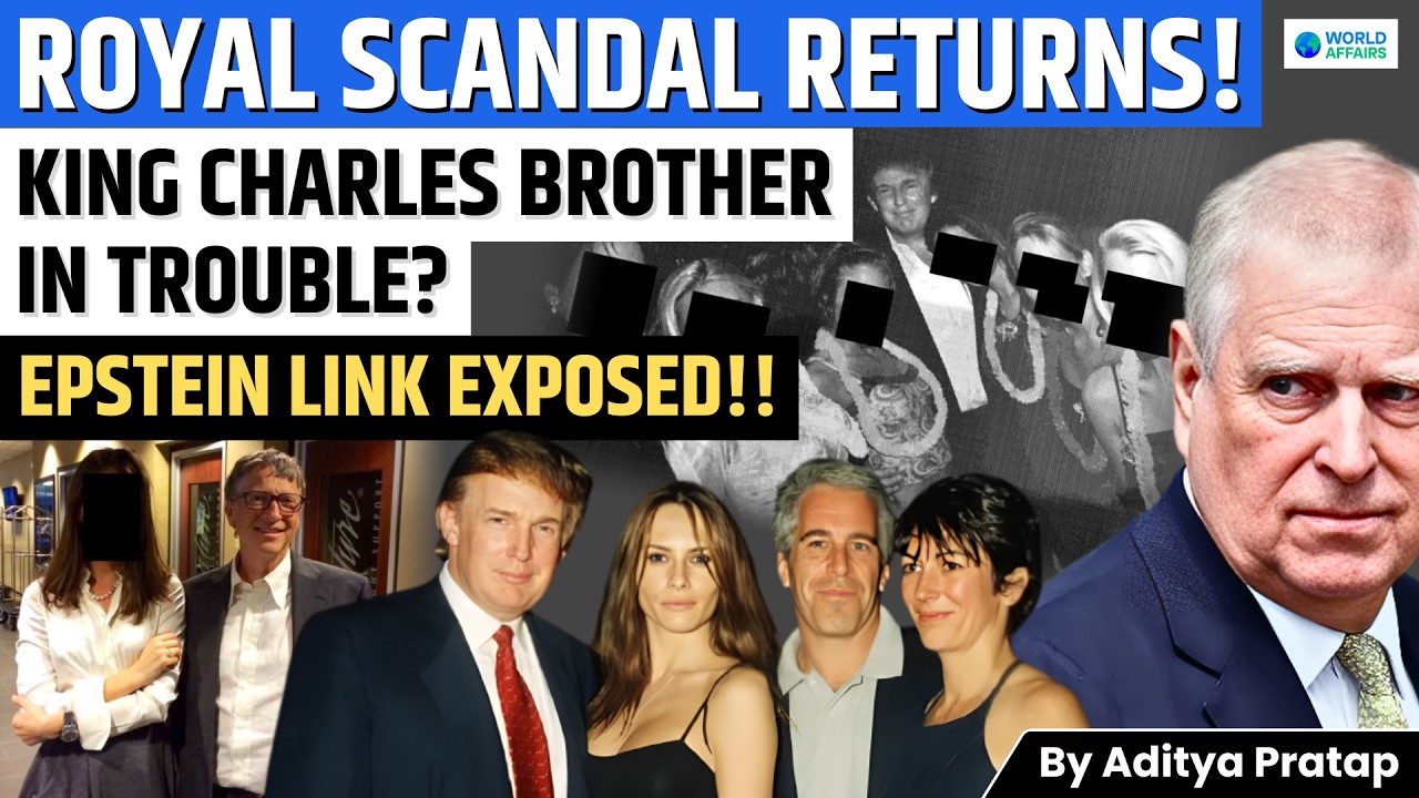 UK Royal Andrew Arrested Over Epstein Links: UK Royal Scandal Deepens | Jeffrey Epstein Files