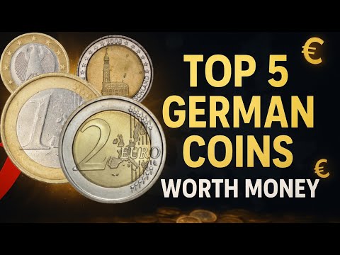 Top 5 Most Valuable Modern German Coins Worth Money | Rare Euro Coins to Look For 2025