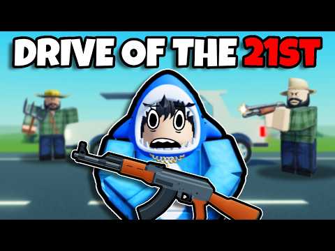 I Barely Survived DRIVE OF THE 21ST in Roblox...