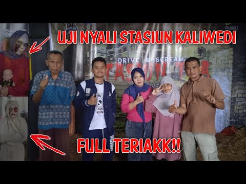 UJI NYALI DRIVE THRU STASIUN TUA KALIWEDI DI GRAGE MALL CIREBON | RUMAH HANTU JAKARTA