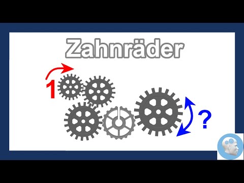 Zahnrad-Rotation | In welche Richtung drehen sich die Zahnräder? Welches dreht sich am schnellsten?