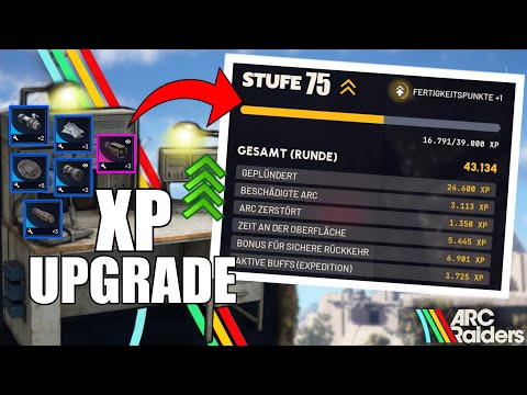 Viel XP farmen und Werkbänke schnell MAX LEVEL in Arc Raiders (80.000XP in 2 Runden)