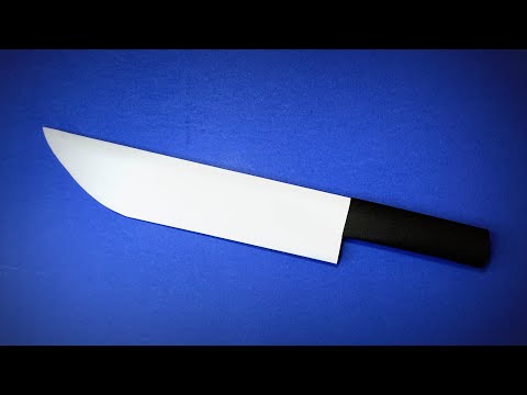 How to Make Paper Knife | Mr. Easy Origami ART Paper Crafts