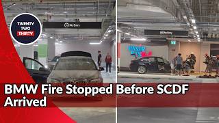BMW Fire at Pasir Ris Mall Raises Questions on Public Emergency Response