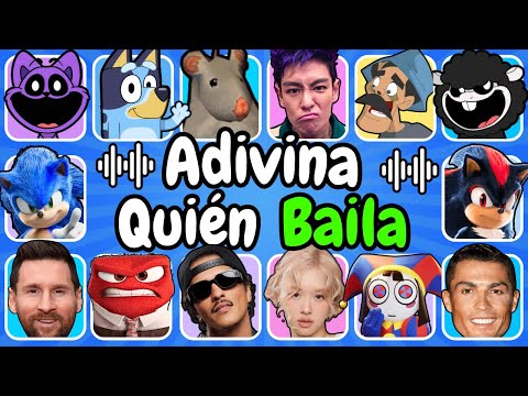 Guess Who's Dancing! The Best Dances😎Who Dances Best?🤔Rat🐭😺Sonic🦔Thanos💜Cristiano⚽Messi⚽