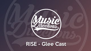 &quot;Rise&quot; - Cast of Glee | LYRICS