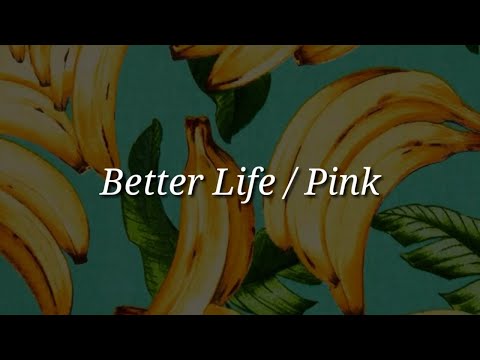 Pink - Better Life (Lyrics)