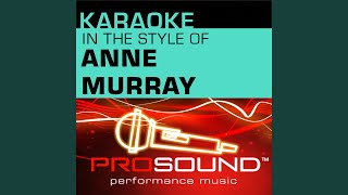 SnowBird (Karaoke Lead Vocal Demo) (In the style of Anne Murray)