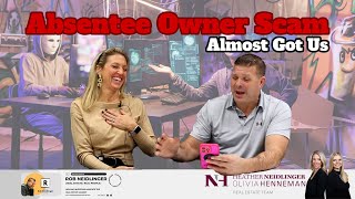 Out-wit Scammers: How Heather Almost Got Tricked in an Absentee Land Sale 🚨🏡 #realestateinvesting