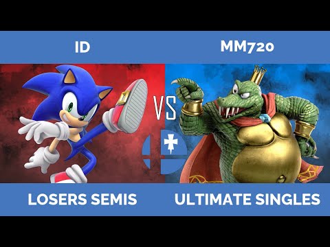 RogaSmash 192: SSBU Losers Semis - Id (Sonic) vs MM720 (K Rool)