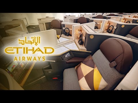 Trying ETIHAD New A350-1000 Business Class | Oh My Gawd! So Good..