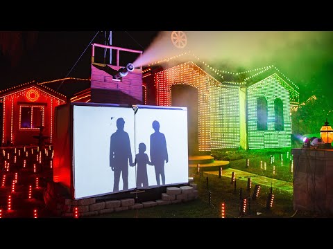 The Peace Family 2019 Christmas Light Show