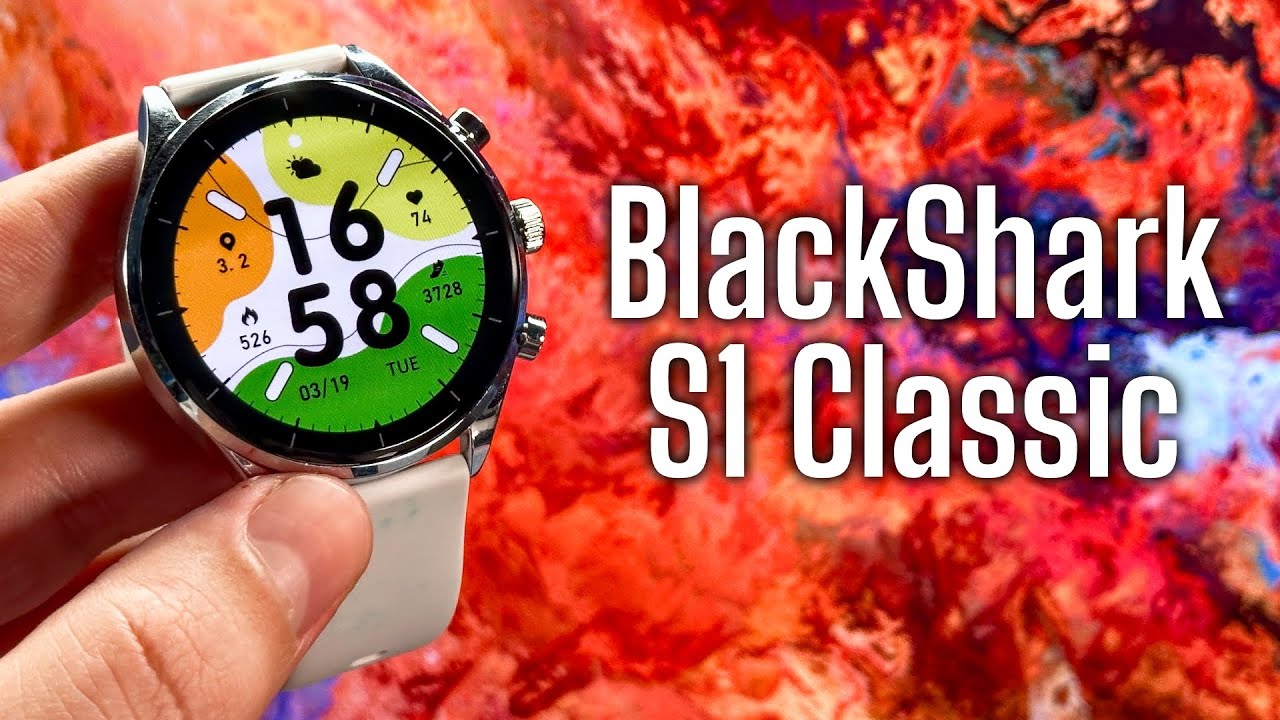 Смарт-годинник Black Shark S1 CLASSIC - Black video preview