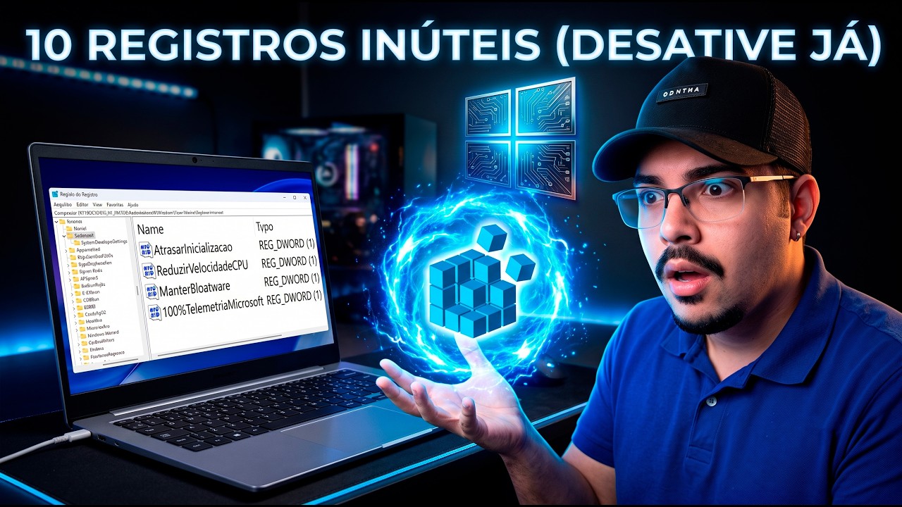 10 Recursos Inúteis do Windows Que Estão Sabotando PC (Desative Já!)