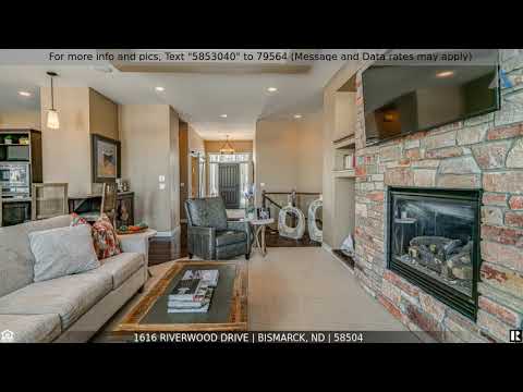 Priced at $1,049,000 - 1616 Riverwood Drive, Bismarck, ND 58504