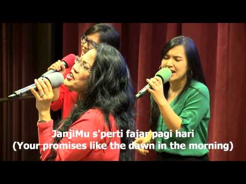 JanjiMu S'perti Fajar, worship led by Sandi Cleek