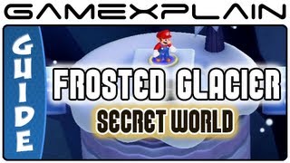 New Super Mario Bros. U - Secret World in Frosted Glacier & Shortcut to Rock-Candy Mines