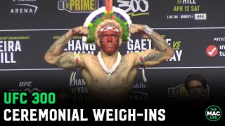 UFC 300 Ceremonial Weigh-Ins (Full)