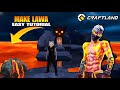 How To Make Lawa In Free Fire Craftland Map VIP GAMERS Freefire Craftland Tutorial Vipgamers