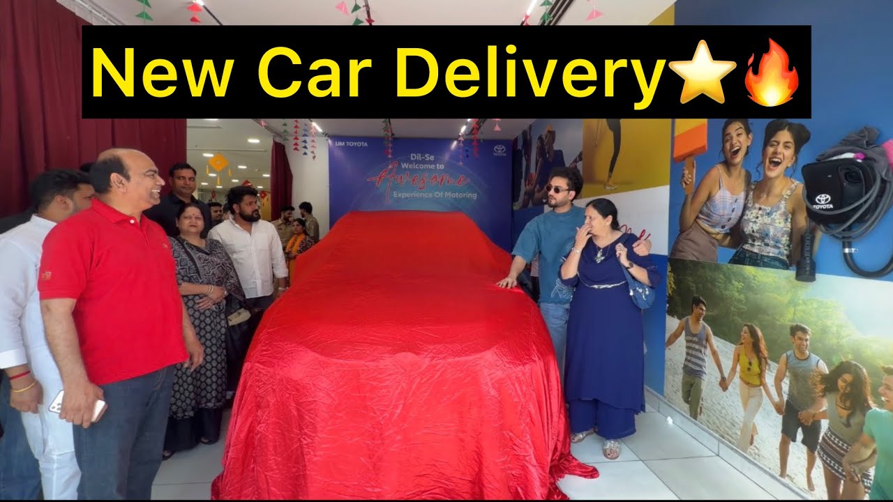 Our New Car Delivery🔥