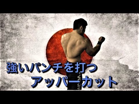 格闘技教室⑫強いパンチを打つ（アッパーカット）