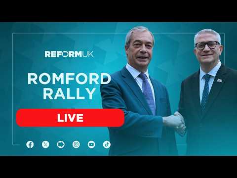 I am speaking live from Andrew Rosindell’s constituency in Romford.