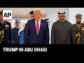 Trump Arrives In Abu Dhabi After Qatar