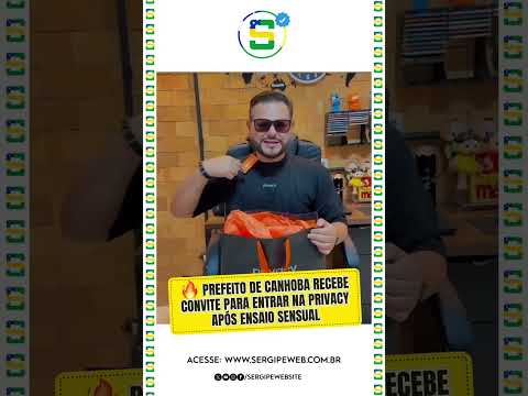 “Meu único objetivo é trabalhar pela população de Canhoba.” 💪🏽🏛️