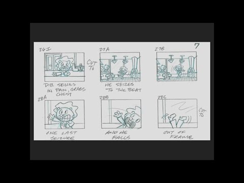 Happy Tree Friends TV Series Episode 7A - A Change of Heart - Storyboards