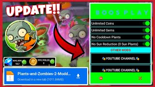 Plants Vs Zombies 2 Mod Menu v12.7.1 Latest On Android | Plants Vs Zombies 2 Mod Apk 2025
