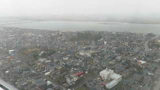 ANA3173･IBEX73便 IBEXエアラインズ ボンバルディア CRJ700 大阪伊丹→新潟 新潟空港着陸