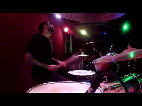 Death By Stereo "lookin out for #1" drum cam at slidebar fullerton