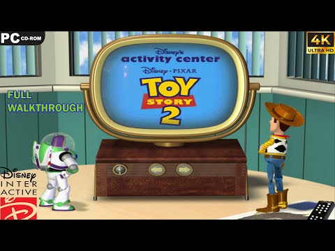 Disney Pixar Toy Story 2 : Activity Center  [PC]  -  Full Walkthrough - 4k UHD 60Fps