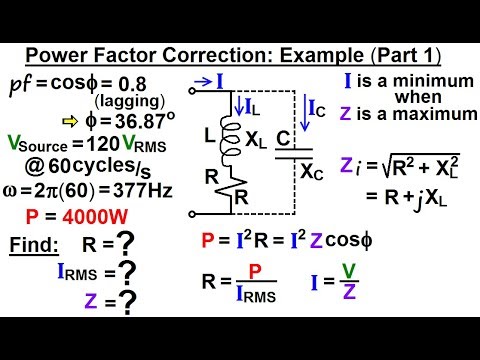 Electrical Engineering Ch 12 AC Power 7 of 38 Calculate the Instantaneous and Average Power