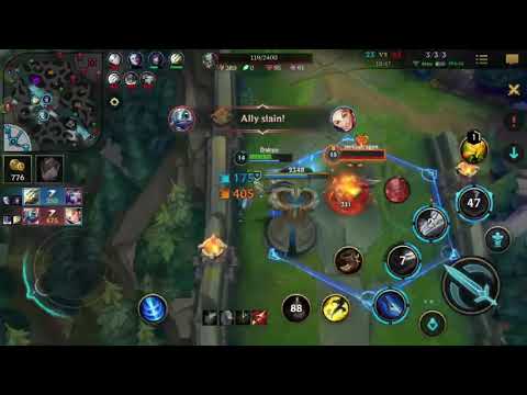 Wildrift Camille vs tryndamere short fight