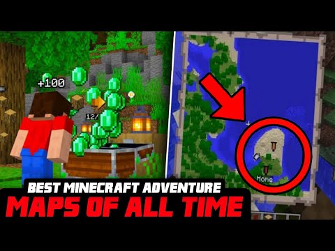 7 Best ADVENTURE MAPS Of ALL TIME in Minecraft! (1080P HD)