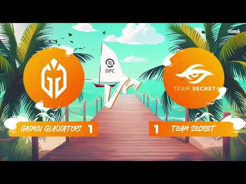 (RU) Team Secret vs Gaimin Gladiators | map 3 | DPC WEU 2023 Tour 3: Division I | by 4ce & Inmate