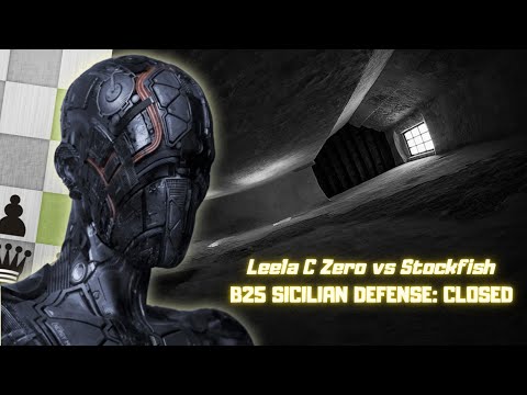 The Claustrophobic Sicilian! - Leela C Zero vs Stockfish 15 - B23 Sicilian Defense: Closed