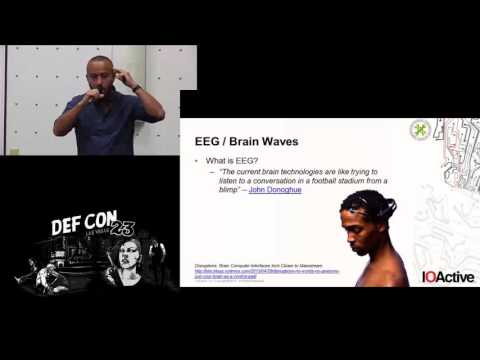DEF CON 23 - BioHacking Village - Alejandro Hernández - Brain Waves Surfing - (In)security in EEG