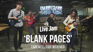 ‘Blank Pages’ – Farewell Fair Weather