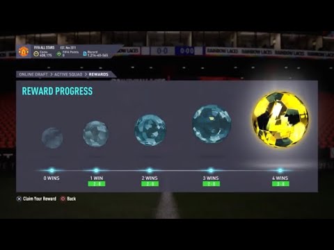FIFA 21 ONLINE DRAFT REWARDS 4 WINS!