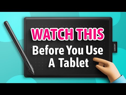 8 Things To Know Before You Use A Drawing Tablet | How To Use A Drawing Tablet