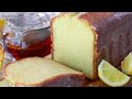 Very Soft Moist Lemon Pound Cake From Scratch